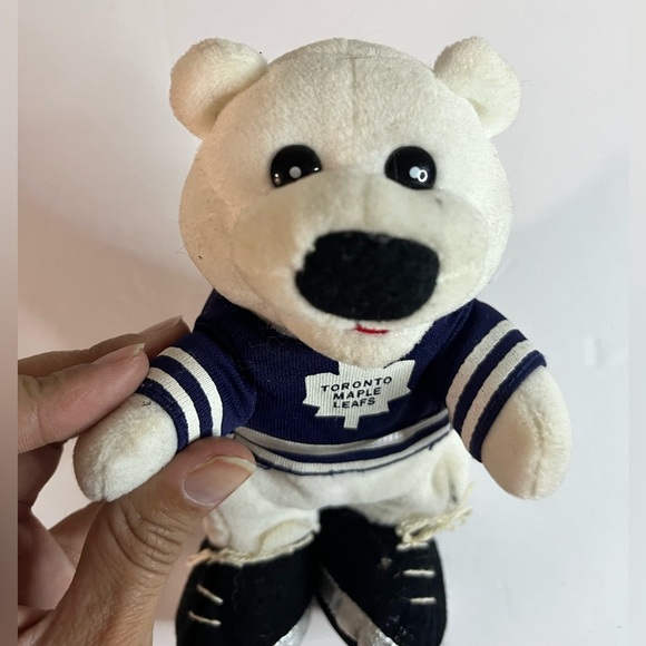 Toronto Maple Leafs Plush Polar Bear - Team Mascot Hockey Collectible - Picture 8 of 8